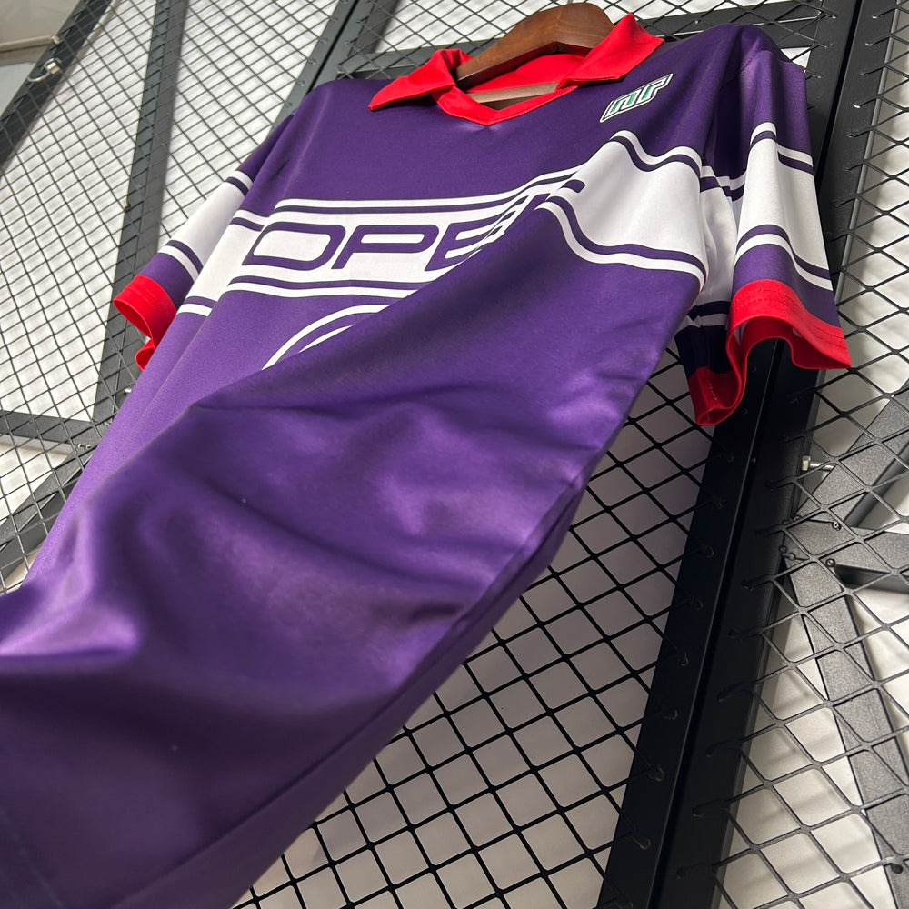 Camisa Fiorentina I 1984/1985 Retrô Roxa Ennerre