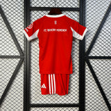 Conjunto Infantil Bayern de Munique I 25/26 Vermelho Adidas