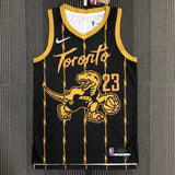Regata Toronto Raptors Swingman NBA 75 Anos Preta
