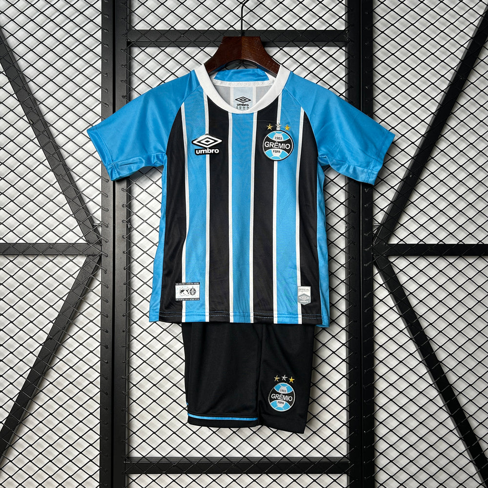 Conjunto Infantil Grêmio 25/26 I Azul/Preto Umbro