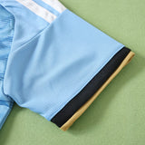 Conjunto Infantil Argentina Comemorativo Messi #10 Azul e Branco