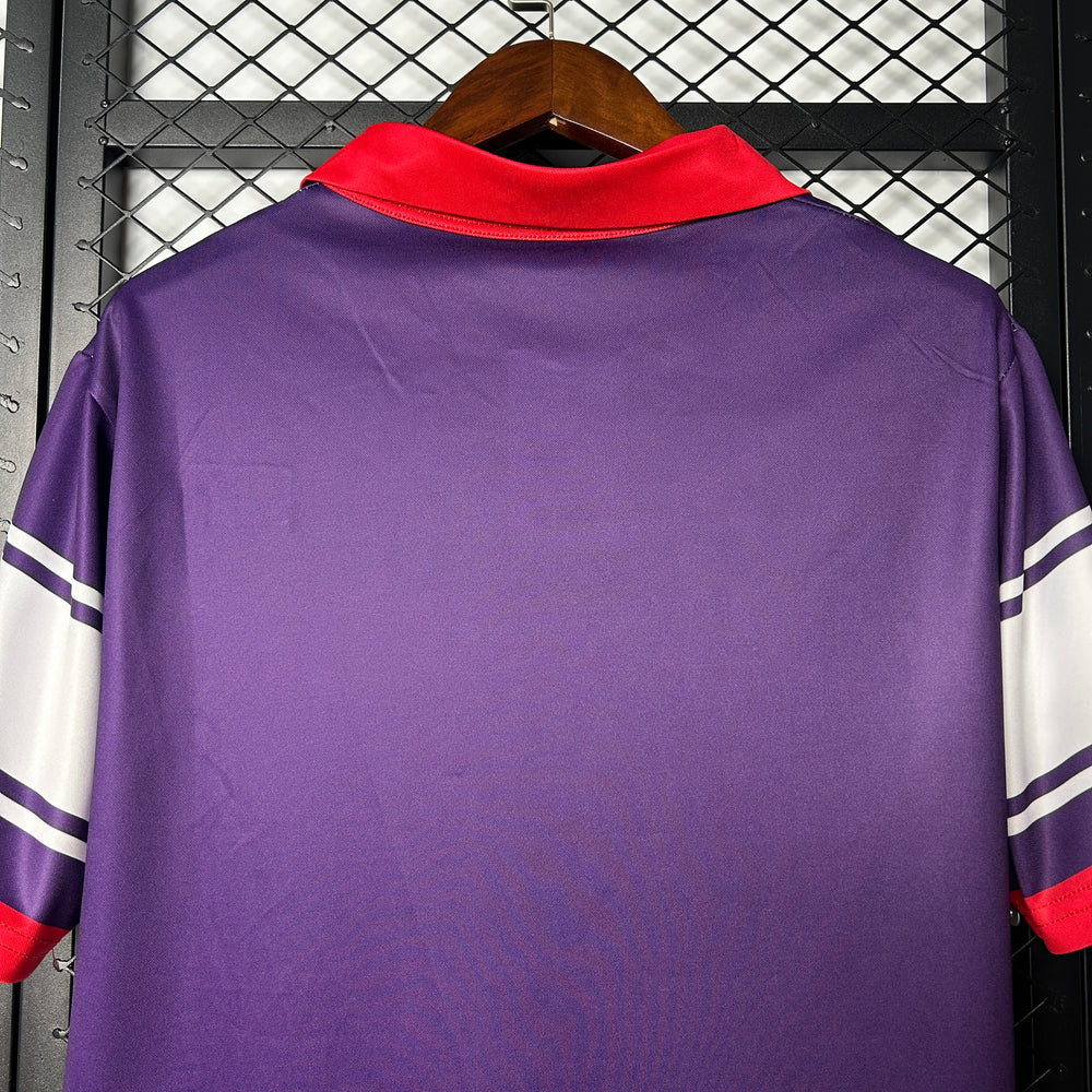 Camisa Fiorentina I 1984/1985 Retrô Roxa Ennerre