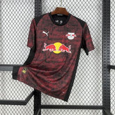 Camisa RB Leipzig III 25/26 Vermelha e Preta Masculina Puma