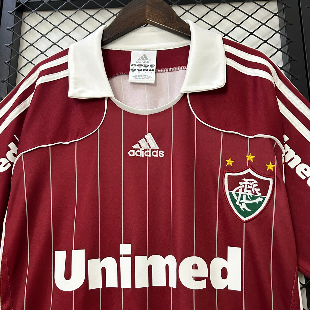 Camisa Fluminense III 2007/2008 Vermelha Retrô Adidas