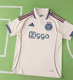 Camisa Ajax III 25/26 Bege Masculina