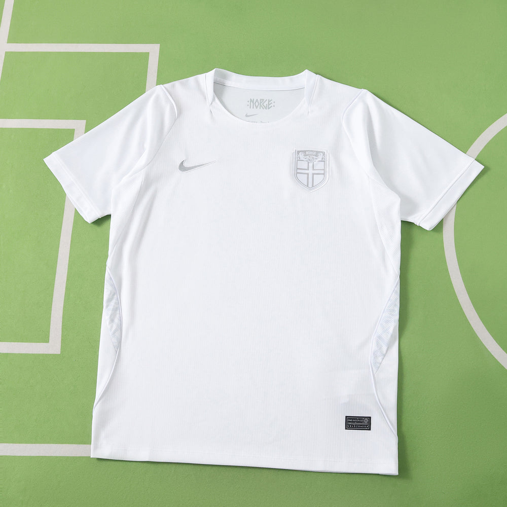 Camisa Seleção Noruega I Copa do Mundo 2026 Branca Masculina Nike