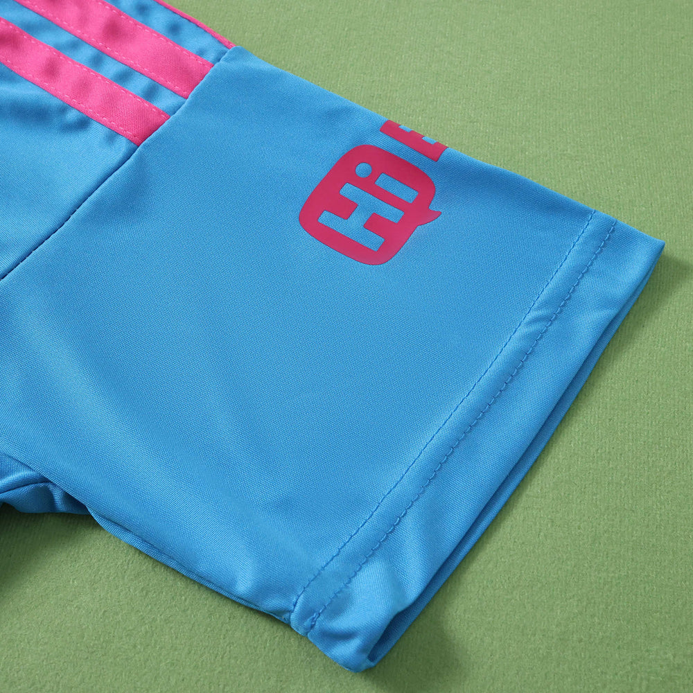 Camisa Fulham FC III 26/27 Azul/Rosa Adidas