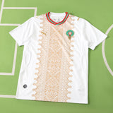 Camisa Seleção Marrocos II Copa do Mundo 2026 Branca Masculina