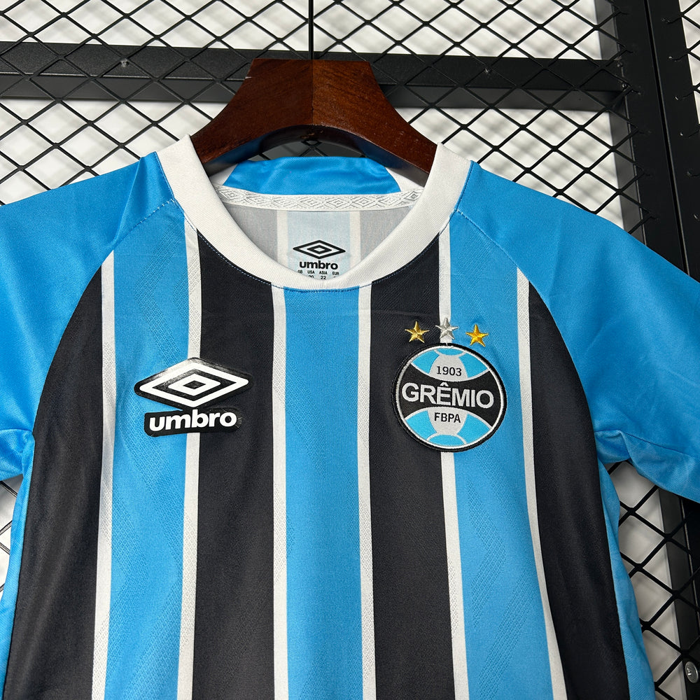 Conjunto Infantil Grêmio 25/26 I Azul/Preto Umbro
