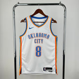 Regata Oklahoma City Thunder Swingman Association Edition 24/25 Branca Nike
