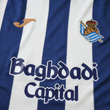 Camisa Real Sociedad I 26/27 Azul e Branca Masculina