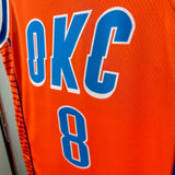 Regata Oklahoma City Thunder Swingman Statement Edition 24/25 Laranja Jordan