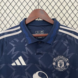 Camisa Manchester United II 24/25 Azul Adidas