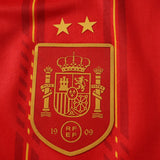 Conjunto Infantil Seleção Espanha I Copa do Mundo 2026 Vermelho