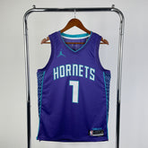 Regata Charlotte Hornets Swingman Statement Edition 24/25 Roxa