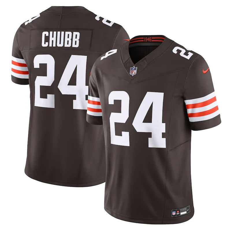 Camisa NFL Cleveland Browns Vapor F.U.S.E. Limited Marrom Nike