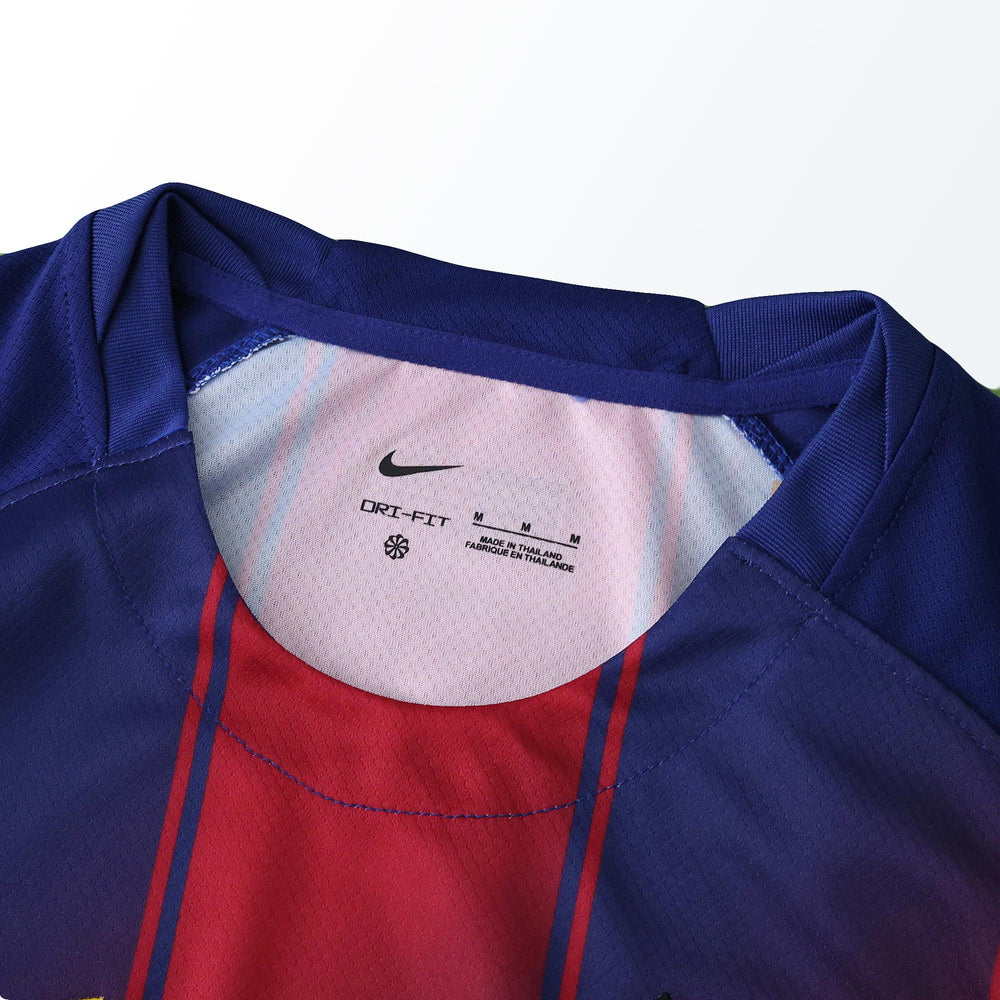 Camisa Barcelona I 25/26 Vermelha e Azul Nike