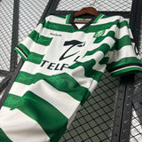 Camisa Sporting Clube de Portugal I 1999/2000 Retrô Branca/Verde Reebok
