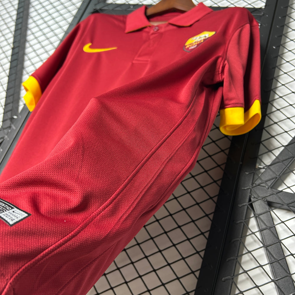 Camisa AS Roma I 2014/2015 Retrô Vermelha Nike