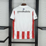 Camisa PSV Eindhoven I 25/26 Branca e Vermelha Masculina Puma