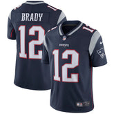 Camisa NFL New England Patriots Brady #12 Vapor Limited Azul Nike
