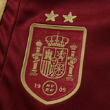 Conjunto Infantil Seleção Espanha II Copa do Mundo 2026 Off-White