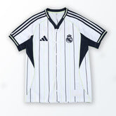 Camisa Real Madrid 2025/26 US Pack Baseball Branca Adidas