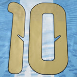 Camisa Seleção Argentina Comemorativa Messi #10 Azul e Branca