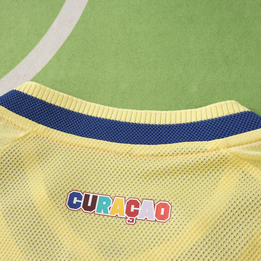 Camisa Seleção Curaçao II Copa do Mundo 2026 Amarela - Jogador Adidas