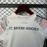 Conjunto Infantil Bayern de Munique II 25/26 Branco/Cinza Adidas