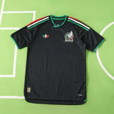 Camisa Seleção México III Copa do Mundo 2026 Preta - Jogador