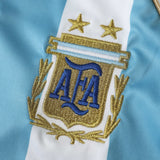 Camisa Seleção Argentina I Copa do Mundo 2006 Azul e Branca Retrô Adidas