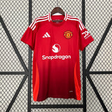Camisa Manchester United I 24/25 Vermelha Adidas
