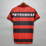 Camisa Flamengo I 1995 Retrô Vermelha e Preta Masculina Umbro