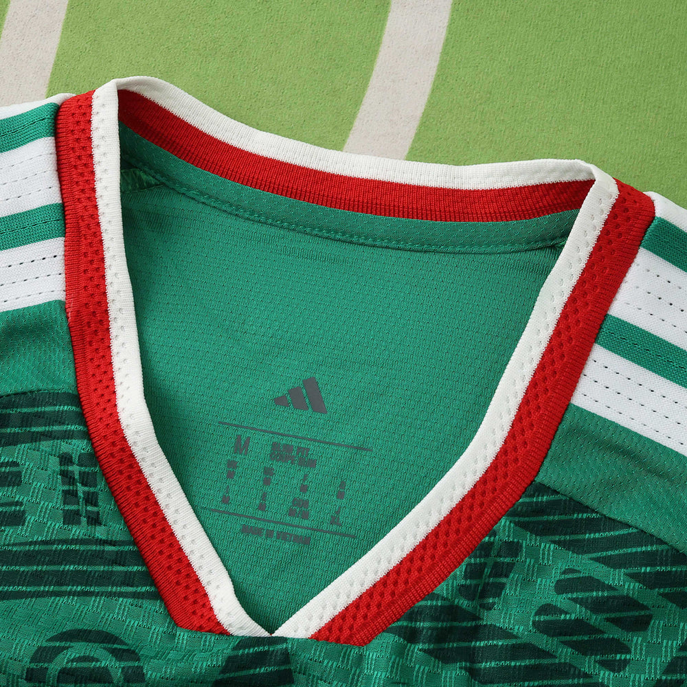 Camisa Seleção México I Copa do Mundo 2026 Verde - Jogador Adidas