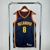 Regata Oklahoma City Thunder Swingman City Edition 24/25 Azul Nike