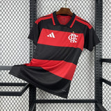 Camisa Flamengo I 26/27 Vermelha/Preta Feminina