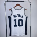 Regata San Antonio Spurs #10 Dennis Rodman Retrô 1993/1994 Branca