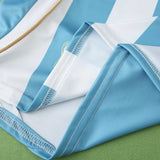 Camisa Seleção Argentina I Copa do Mundo 2006 Azul e Branca Retrô Adidas