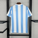 Camisa Seleção Argentina I 1986 Azul e Branca Retrô Masculina Le Coq Sportif