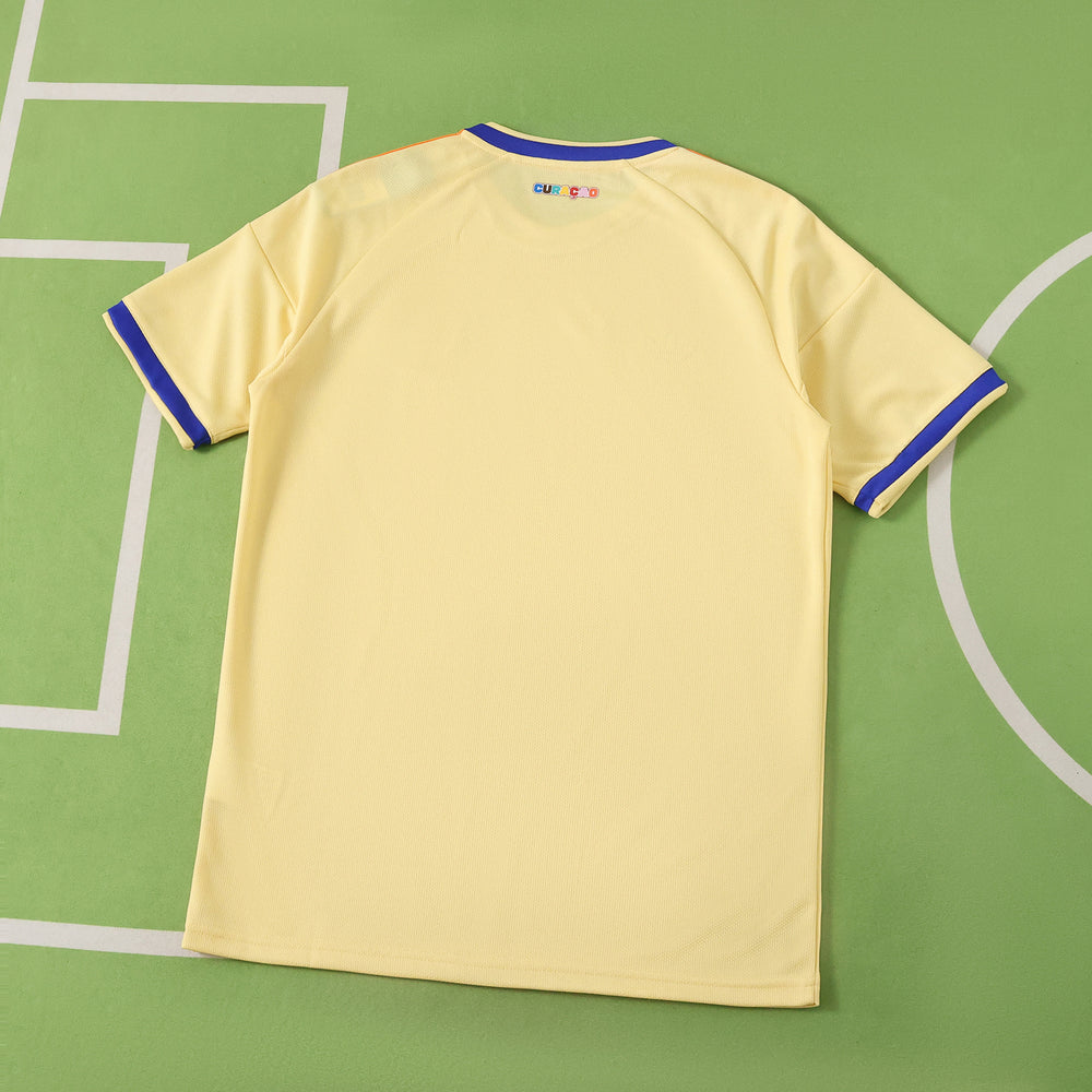 Camisa Seleção Curaçao II Copa do Mundo 2026 Amarela Masculina Adidas