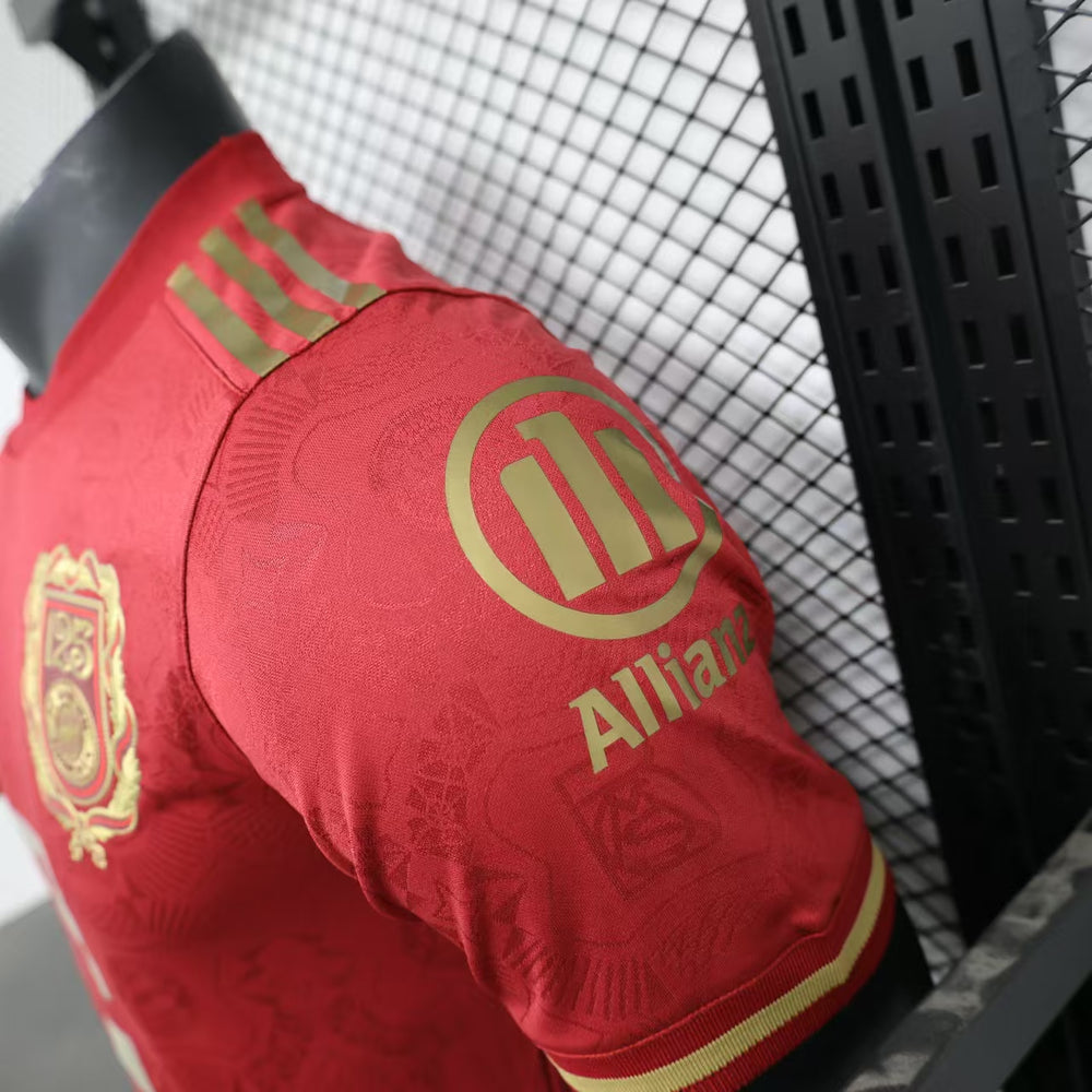 Camisa Bayern de Munique 125 Anos Vermelha Masculina - Jogador Adidas