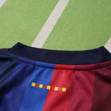 Camisa Barcelona I 26/27 Azul e Vermelha Masculina