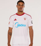 Camisa Sevilla I 25/26 Branca Masculina Adidas