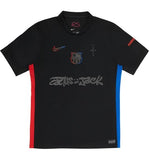 Camisa Barcelona x Travis Scott Away 2024/25 Preta Masculina Nike