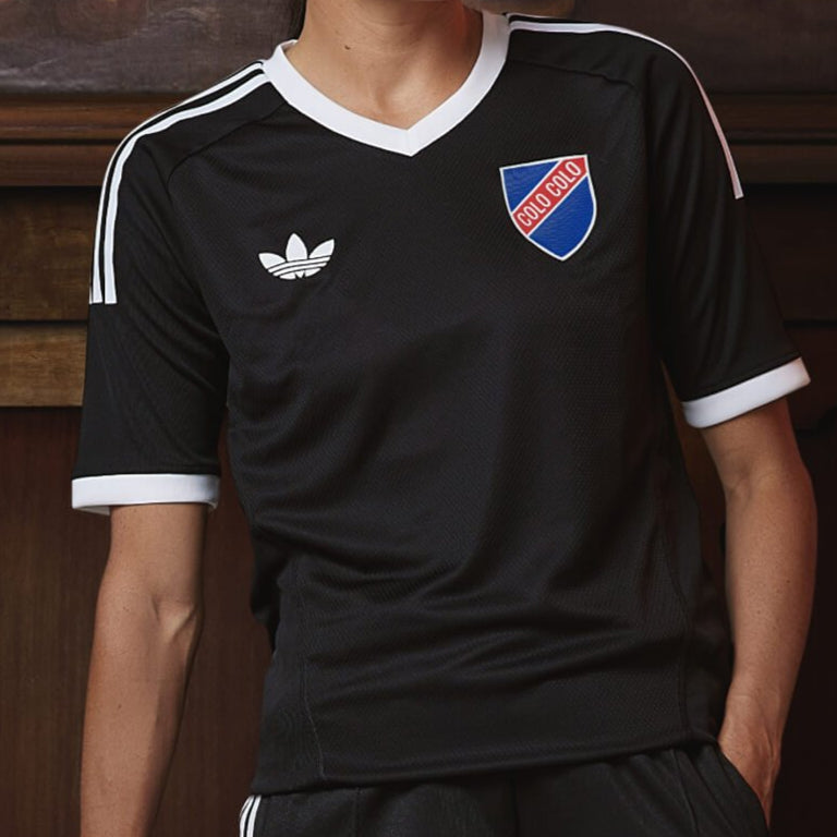 Camisa Colo-Colo 100 Anos Preta Adidas