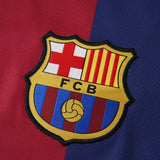 Camisa Barcelona x Travis Scott Home Vermelha/Azul Masculina Nike