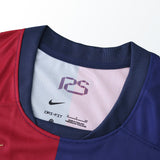 Camisa Barcelona x Travis Scott Home Vermelha/Azul Masculina Nike