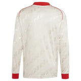 Camisa Bayern de Munique Originals LFSTLR Manga Longa 2024/25 Bege Adidas