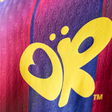 Camisa Barcelona x Olivia Rodrigo Vermelha e Azul - Jogador Nike